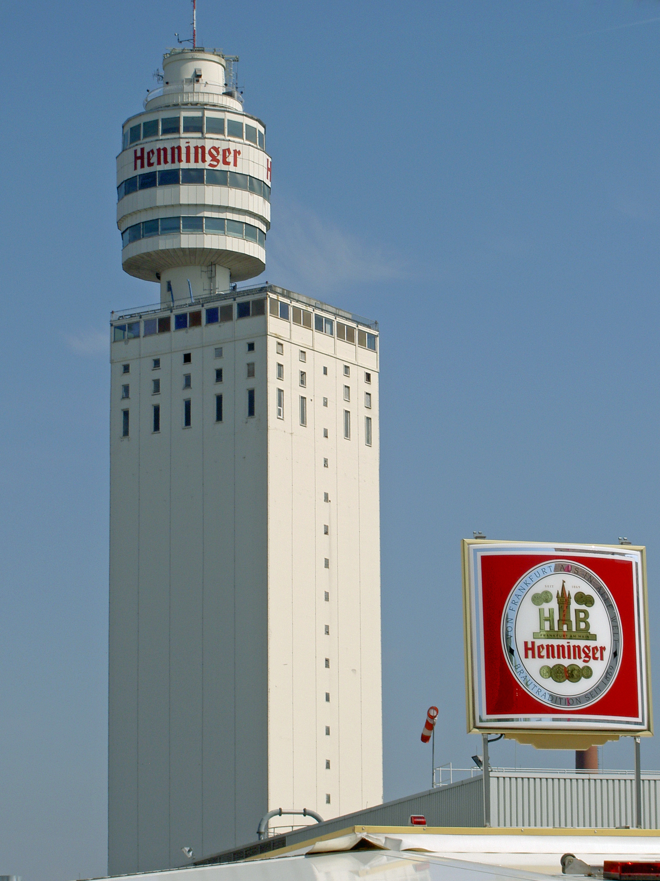 Rund um den Henninger Turm Frankfurt