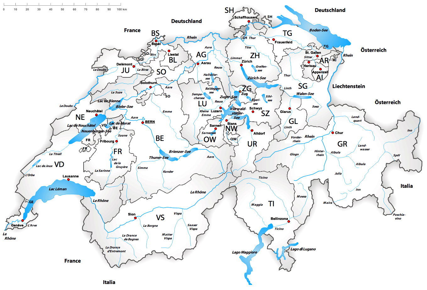 Schweizer Seen