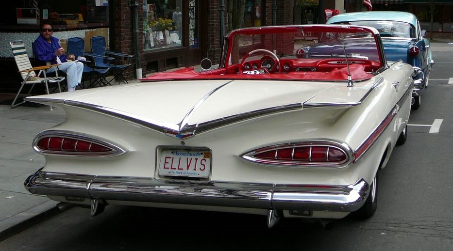 sc06 1959 chevrolet impala convertible rear