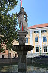 Brunnen mit Prangermandl-Statue