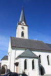 Kath. Pfarrkirche Mariä Himmelfahrt mit Raitenau-Kapelle und Stadtmauer