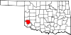 Map of Oklahoma highlighting Greer County.svg