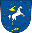 Wappen von Bernartice nad Odrou