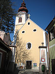 Kath. Pfarrkirche Allerheiligen und Kirchhofportal