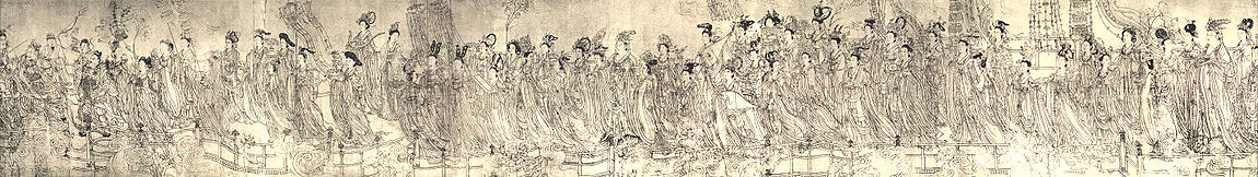 Die Siebenundachtzig Himmlischen, von Wu Daozi