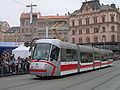 Brno, 140 let MHD (06), náměstí Svobody, Škoda 13T.jpg