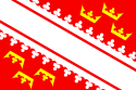 Flagge der Region Alsace