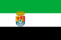 Flagge der Autonomen Region Extremadura