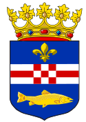 Wappen der Gemeinde Zwartewaterland