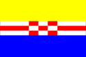 Flagge der Gemeinde Zwartewaterland