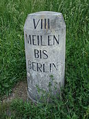 Heinersdorf Preußischer Meilenstein.JPG