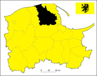 Lage des Powiat Wejherowski