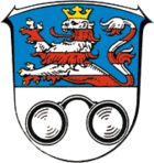 Wappen der Gemeinde Bischofsheim (Mainspitze)