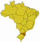 Lagekarte für Santa Catarina