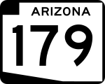 Straßenschild der Arizona State Route 179
