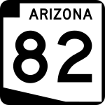 Straßenschild der Arizona State Route 82