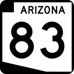 Straßenschild der Arizona State Route 83