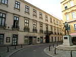 Stadtpalais, Palais Bellegarde, Straßentrakt