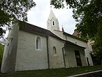 Aufbahnrungshalle, ehem. Pfarrkirche hl. Georg und ehem. Schlosskapelle