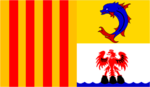 Flagge der Region Provence-Alpes-Côte d'Azur