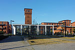 Friedrich-Jacobs-Promenade, Wasserturm und Atelierwohnhaus