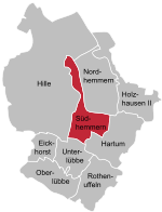 Hille Ortsteile - Südhemmern.svg