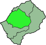 Karte Erzbistum Maseru