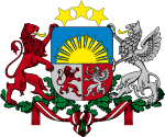 Wappen Lettlands