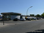 Pavillon am BVG-Busparkplatz