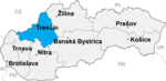 Myjava in der Slowakei