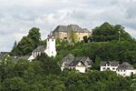 Westerburger Schlossberg mit Schloss und evangelischer Schlosskirche