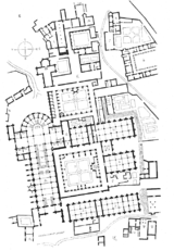 Plan des Klosters Clairvaux