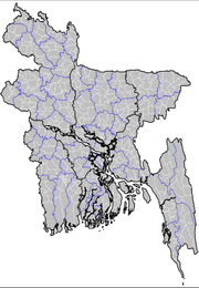 Chittagong, in dessen Nähe sich der Schrein befindet (Bangladesch)
