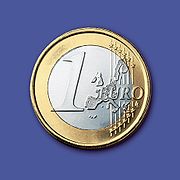 Vorderseite der 1-Euro-Münze