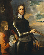 Cromwell als Feldherr um 1649; Gemälde von Robert Walker