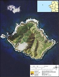 Satellitenbild von Desecheo