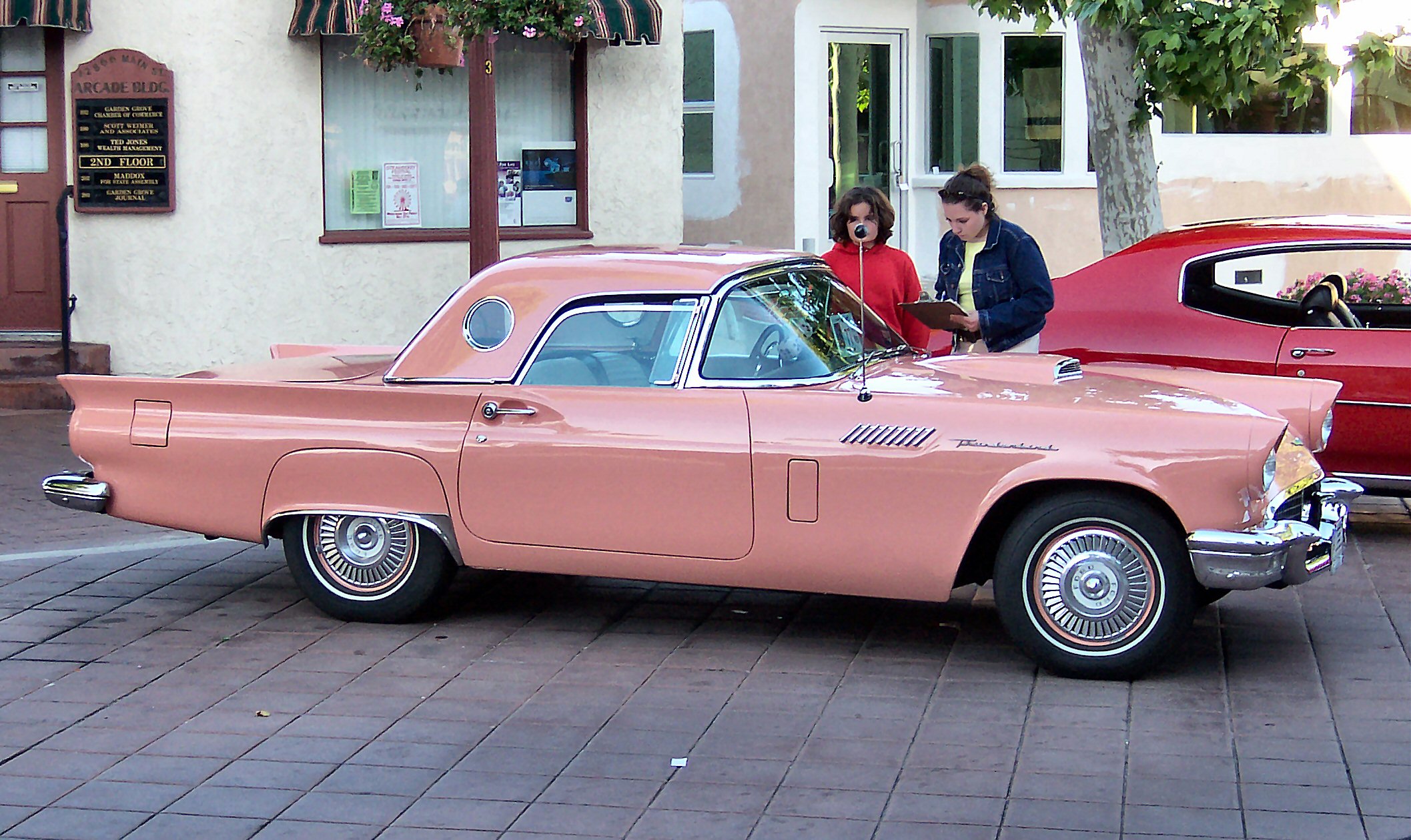 1958 Ford thunderbird pink #3
