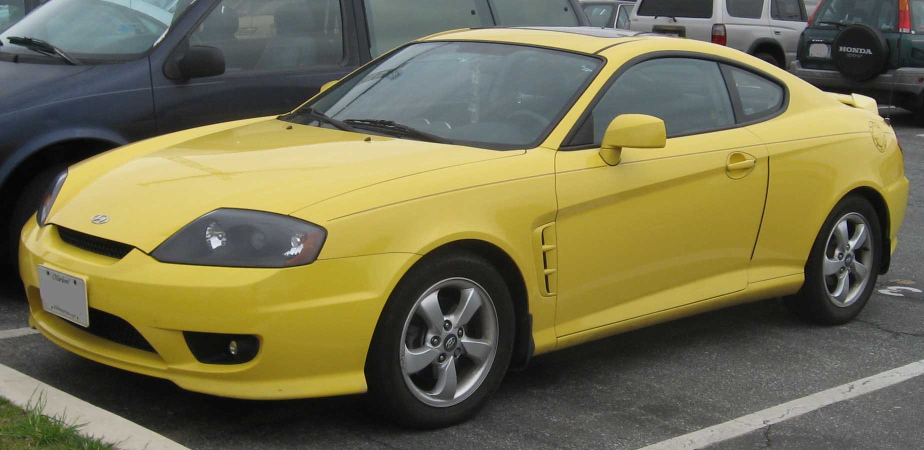 Hyundai Tiburon Sport Car Compact Hyundai Tiburon Sport Car Compact