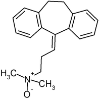 Strukturformel von Amitriptylinoxid