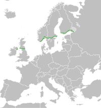 Verlauf der Europastraße 18