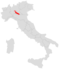 Karte Bistum Cremona