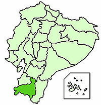 Karte Bistum Loja