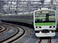 Zug der Yamanote-Linie