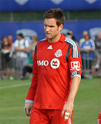 Brennan als Kapitän des Toronto FC (2009)
