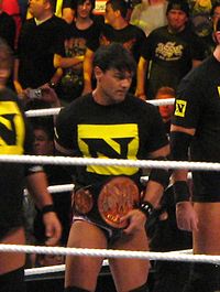 Lloyd als WWE Tag Team Champion