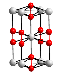 Kristallstruktur von Caesiumhy<peroxid