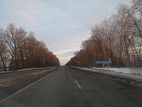 E 95 in Oblast Tschernihiw