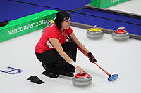 Natalie Nicholson bei den Olympischen Winterspielen 2010