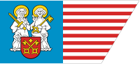 Flagge des Powiat Poznański