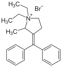 Struktur von Prifiniumbromid